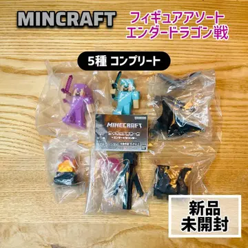 마인크래프트 피규어 어소트먼트 엔더 드래곤전 5종 컴플리트