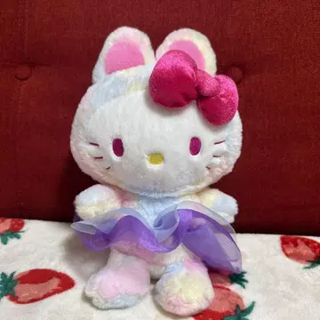 헬로키티 봉제 인형 파스텔 컬러