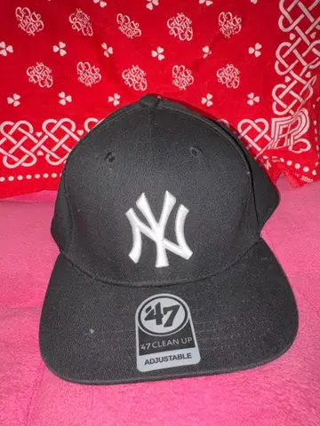 47 블랙 야구 모자