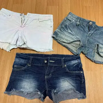 헤이세이! AFT jeans/데님 숏팬츠 M 사이즈 갸루