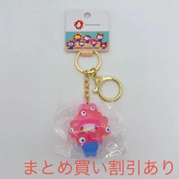 먀쿠먀쿠 변신 입체 마스코트 클리어 컬러 키링 마이멜로디