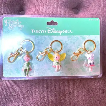 도쿄 디즈니 씨 피터팬 키체인 3개 세트