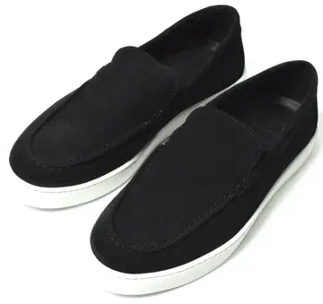 미사용 펠리코사니 BARTEX 슬립온 스웨이드 가죽 스니커즈 39