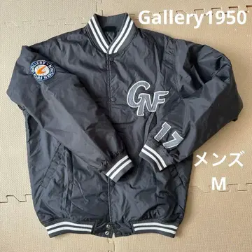 02'Gallery1950 넘버링 바시티 자켓 17 M 그레이