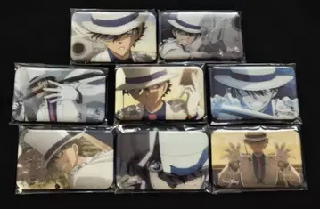 중국 한정판 명탐정 코난 괴도 키드 캔뱃지 스퀘어 캔뱃지 코난 카페