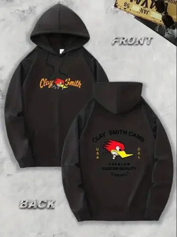 클레이 스미스 캠스 클레이 스미스 후드티 XL 사이즈 블랙