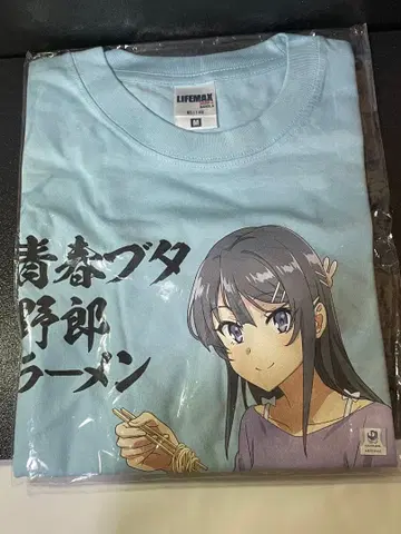 청춘 돼지는 바보가 안 돼 라보 셔츠 사쿠라지마 마이