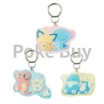 아크릴 키링 리자드 토게피 잠만보 카비곤 피츄 우파