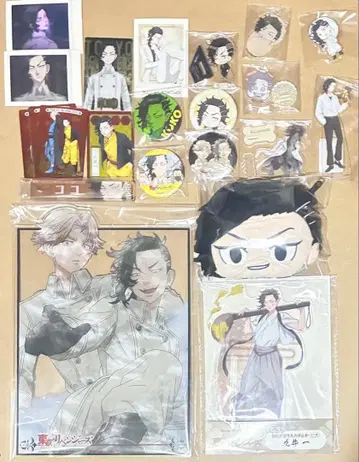 도쿄 리벤저스 코코노이 하지메 캔 배지 아크릴 스탠드 트레이딩 카드 굿즈