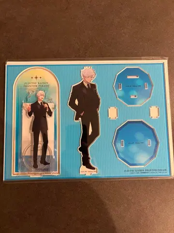 주술회전 환영야행 본점 팬파레 디오라마 아크릴 스탠드 고죠 사토루 세트