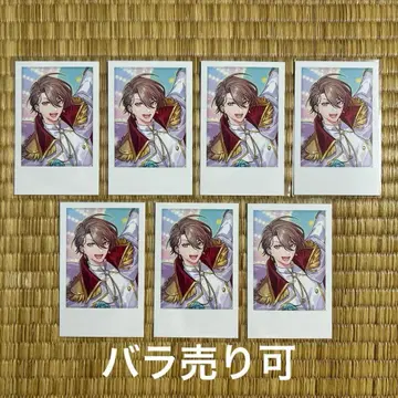 니지산지 SitR 센다이 폴라로이드풍 카드 카가미 하야토