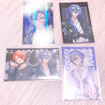 니지산지 갸우루후 폴라로이드풍 카드 코야나기 로우 아카기 웬 2장 세트