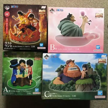 제일복권 원피스 A B C 라스트 원 에이스&루피 피규어