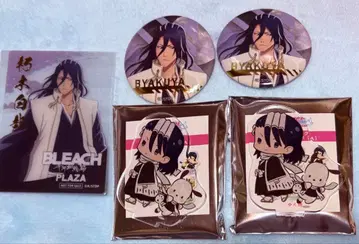 BLEACH 쿠치키 뱌쿠야 캔뱃지 클리어 카드 아크릴 스탠드