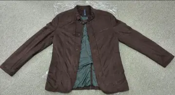 [ ZARA ] 남성용 스웨이드 느낌 브라운 코트 ( M 사이즈 )