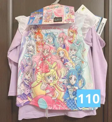 너와 아이돌 프리큐어 원더풀 히로가루 스카이 빛나는 2TOPS 파자마