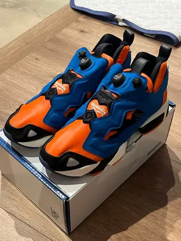 리복 인스타펌프 퓨리 오렌지/블루