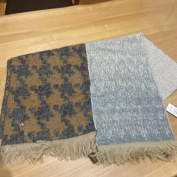 탑카피 TOPKAPI 프린지 스톨 브라운 그레이 블루