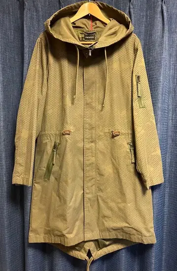 MAHARISHI 마하리시 모즈 코트 후드티 카모플라쥬 인도산 M51