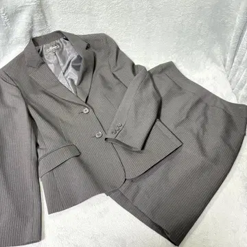 아라마 alama 수트 스커트 셋업 블랙 스트라이프 11호