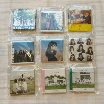 노기자카46 Artworks 대략 전부전 재킷 사진 마그넷 9개 세트