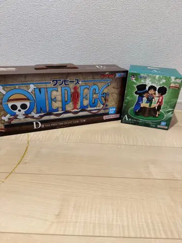 제일복권 원피스 D상 THE GIANT NAME A상 에이스&사보&루피