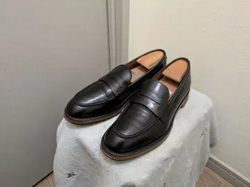 REGAL F04F 가죽 밑창 드레스 로퍼 블랙