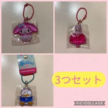 통통 볼 체인 마이멜로디 마론크림 페클 세트