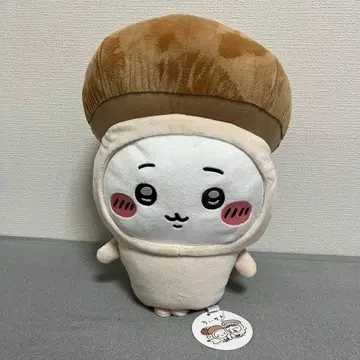 치이카와 (먼작귀) 버섯 검은 고양이 봉제 인형 2개 세트