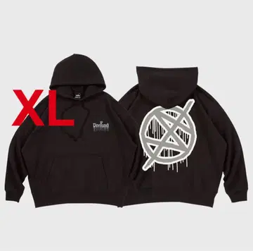 Deviluse SHADOWS 회장 한정판 후드티 XL FACT 콜라보