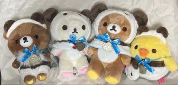 팬더 봉제 인형 리락쿠마 코리락쿠마 키이로이트리 차이로이코구마