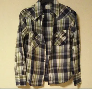 Lee 리 체크 무늬 긴팔 셔츠