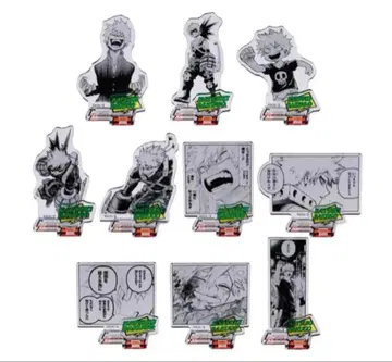 히로아카 아크릴 피규어 컬렉션 'HEROES' 바쿠고 카츠키 전종 세트