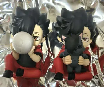 쿠로오 테츠로 하이큐 PERIHAPI 숨바꼭질 피규어 2종 세트