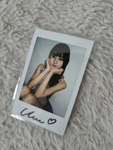 야카케 우미 친필 사인 폴라로이드 3 프레스티지