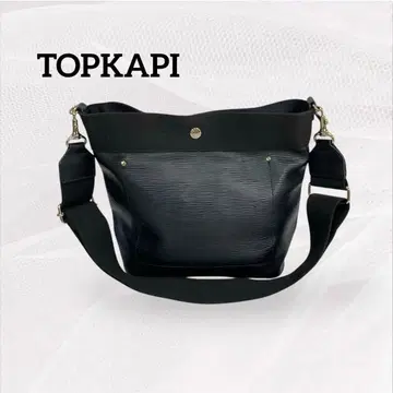 Breath TOPKAPI 블레스탑카피 리플 숄더백 블랙 발수