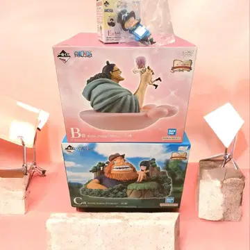 [미개봉 새상품] 제일복권 원피스 B상 C상 E상 피규어 3종 세트