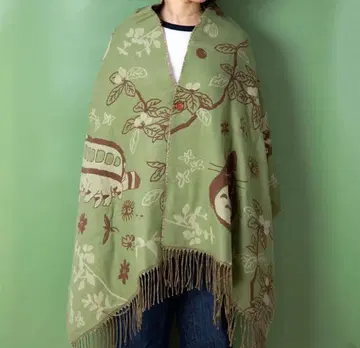 지브리 이웃집 토토로 버튼 달린 스톨