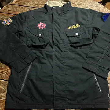 MILITARY US NAVY BB-C 밀리터리 자켓 블랙 M 사이즈