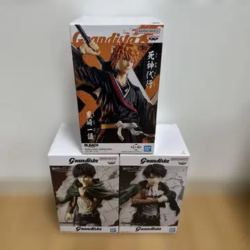 BLEACH Grandista 쿠로사키 이치고 진격의 거인 피규어