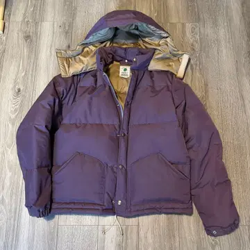 SIERRA DESIGNS 후드 부착 다운 자켓 60/40 크로스