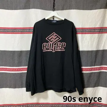 90s00senyce 에니체 블랙 롱티 XL B계 HIPHOPY2K