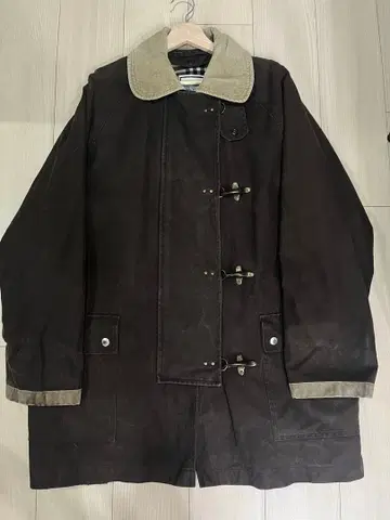 파이어맨 다크 브라운 코듀로이 옷깃 자켓 이탈리아제