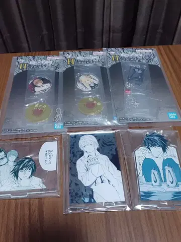 제일복권 DEATH NOTE G상 3점, H상 3점 세트