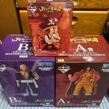 원피스 로저 해적단 제일복권 A B C상 피규어 미개봉품