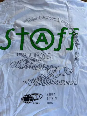 FUJI ROCK FESTIVAL '22 스태프 T셔츠