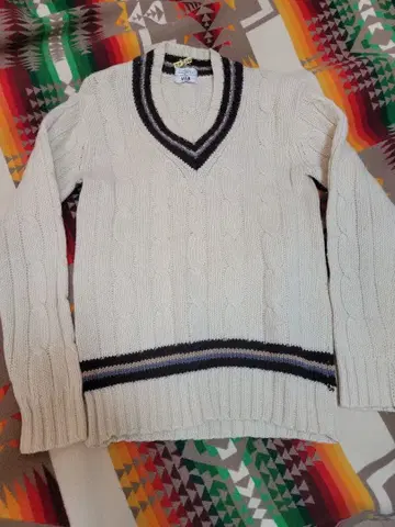 80's JPN 빈티지 VAN 재킷 칠진 스웨터 L