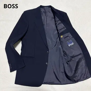 093 휴고보스 BOSS 독일제 테일러드 자켓 다크 네이비