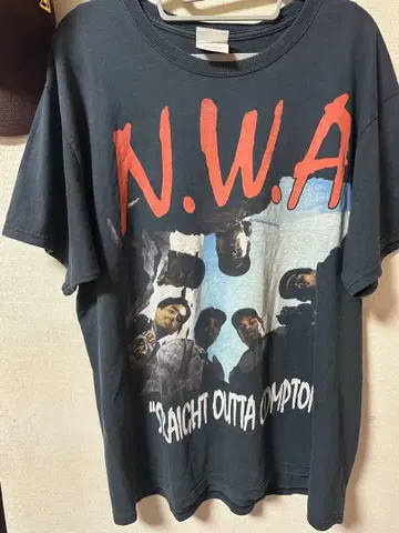 구제 의류 T셔츠 N.W.A HIPHOP