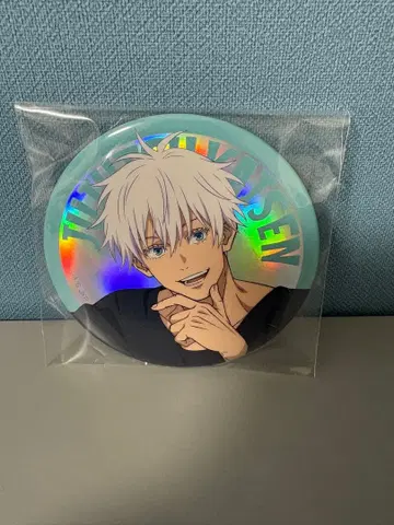 주술회전 세가 럭키 쿠지 G상 고죠 사토루 캔뱃지 오로라ver